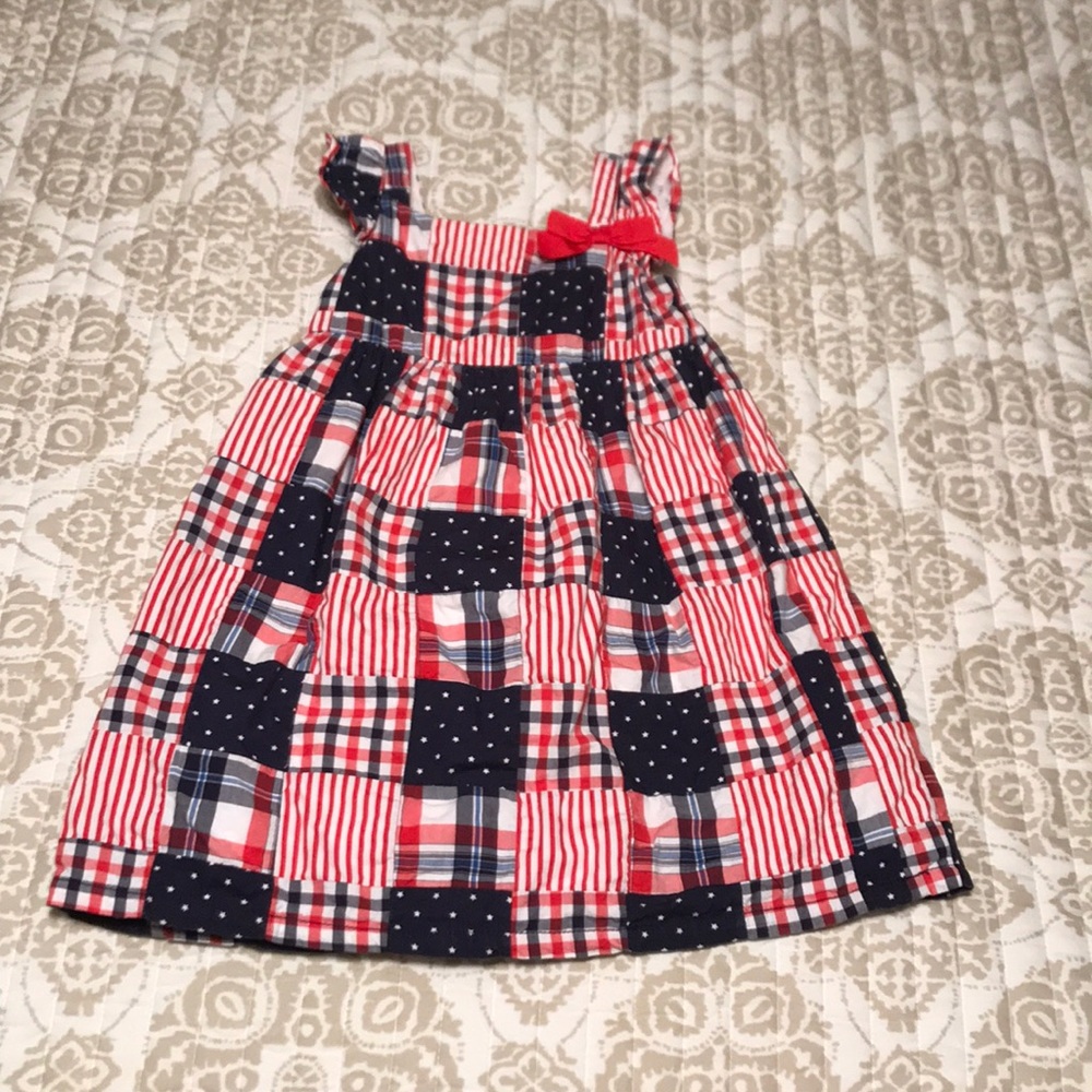 Red White and Blue Dress - 3T